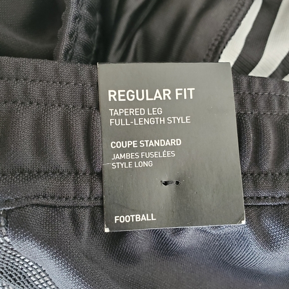 Mens Adidas Aeroready Track Pants New with tags XL Football Tapered Leg - Picture 6 of 6